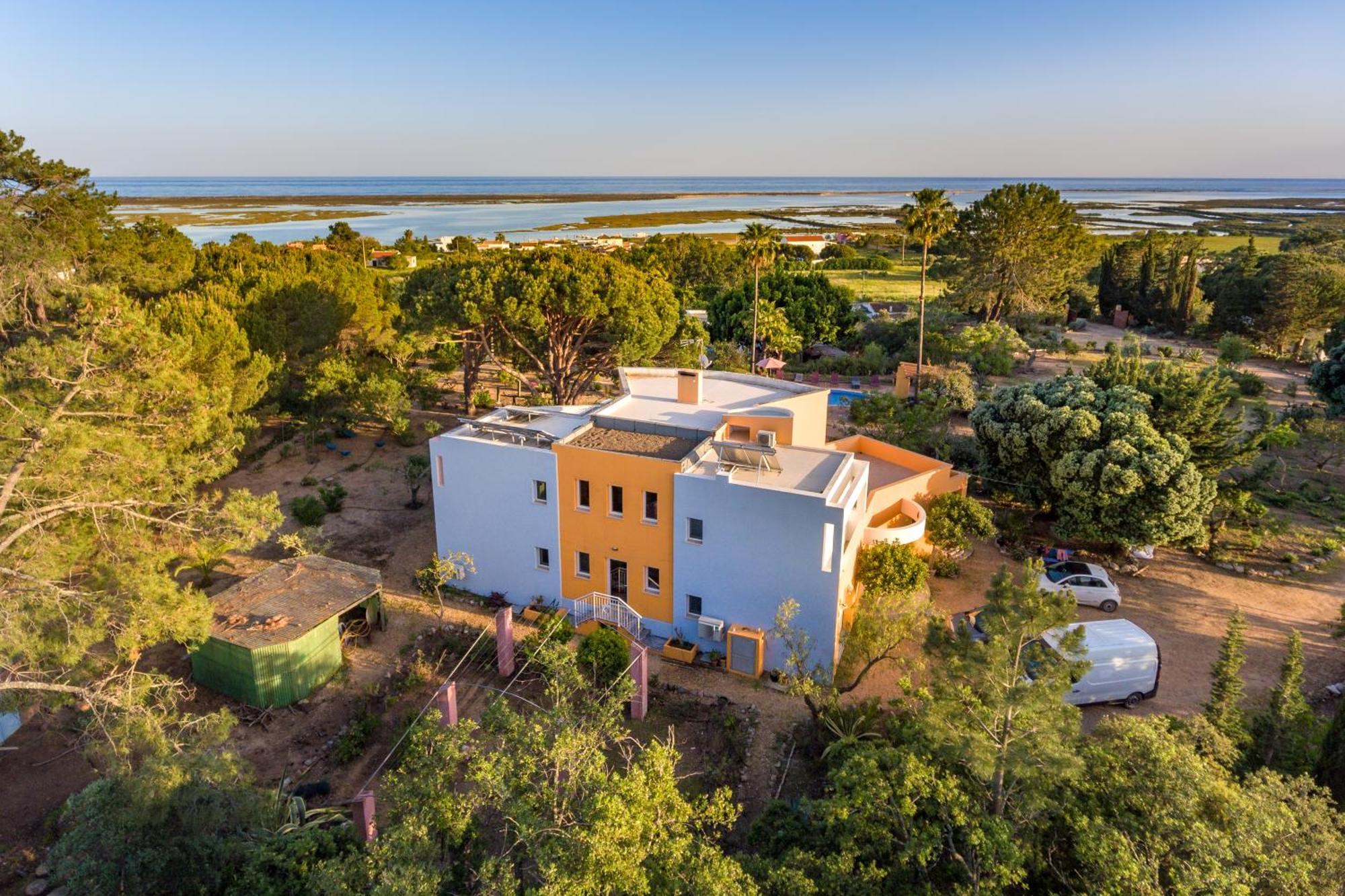 Meia Lua - Your Private Artsy Paradise Overlooking The Ria Formosa With Pool And Sea Views Near Barril Beach, Tavira Luz de Tavira Exterior foto