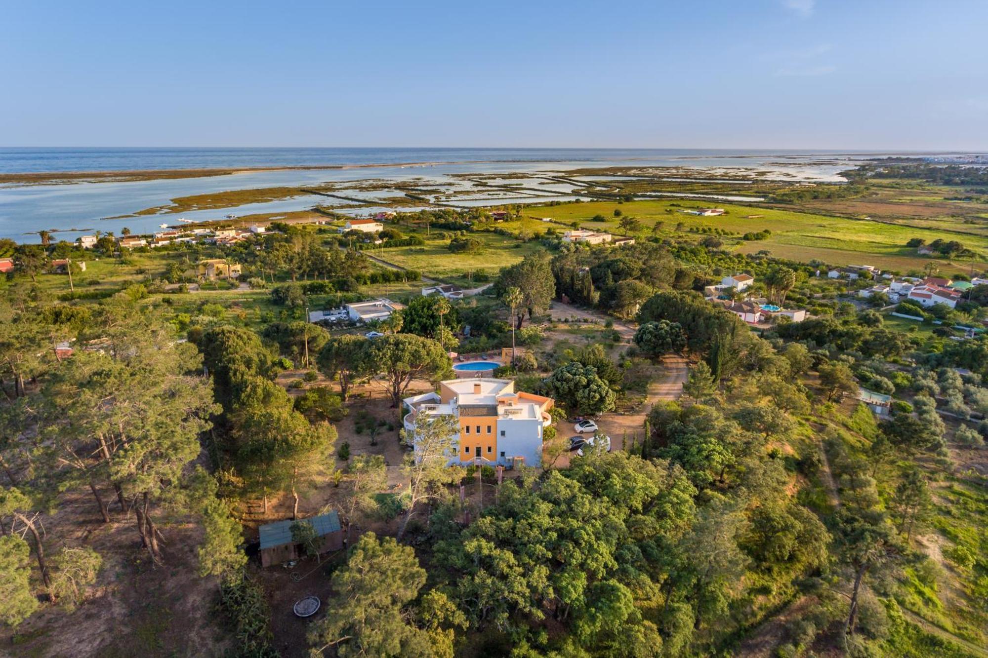 Meia Lua - Your Private Artsy Paradise Overlooking The Ria Formosa With Pool And Sea Views Near Barril Beach, Tavira Luz de Tavira Exterior foto